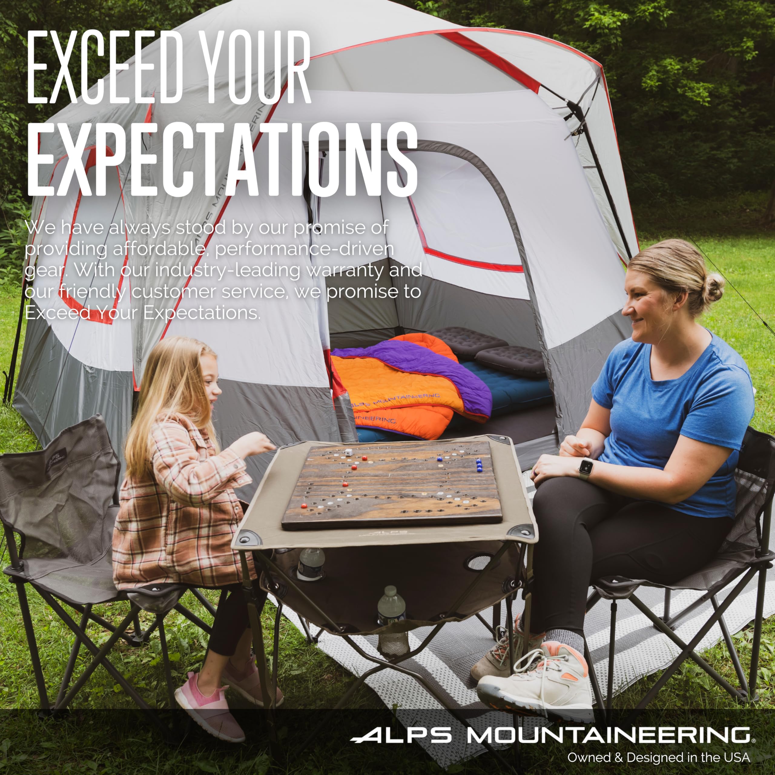 ALPS Mountaineering Eclipse Portable, Compact Camping and Game Table with Carry Bag - Image 7