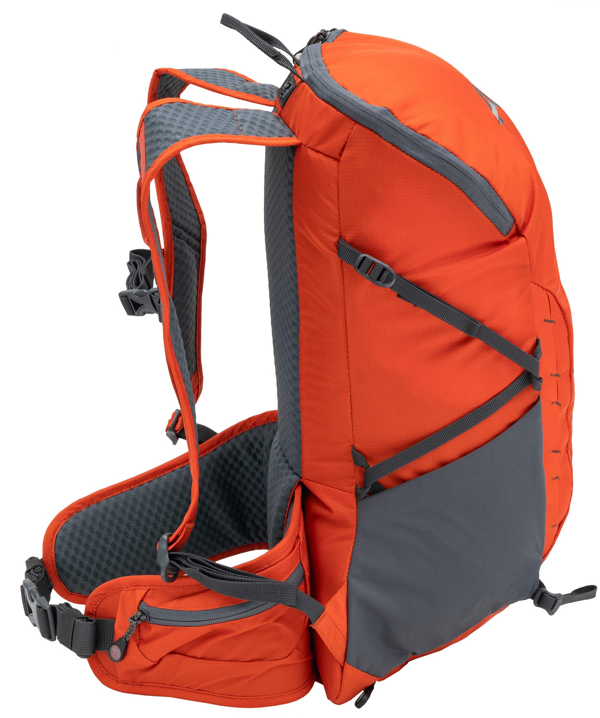 ALPS Mountaineering Canyon 20L Backpack - Chili/Gray - Image 3