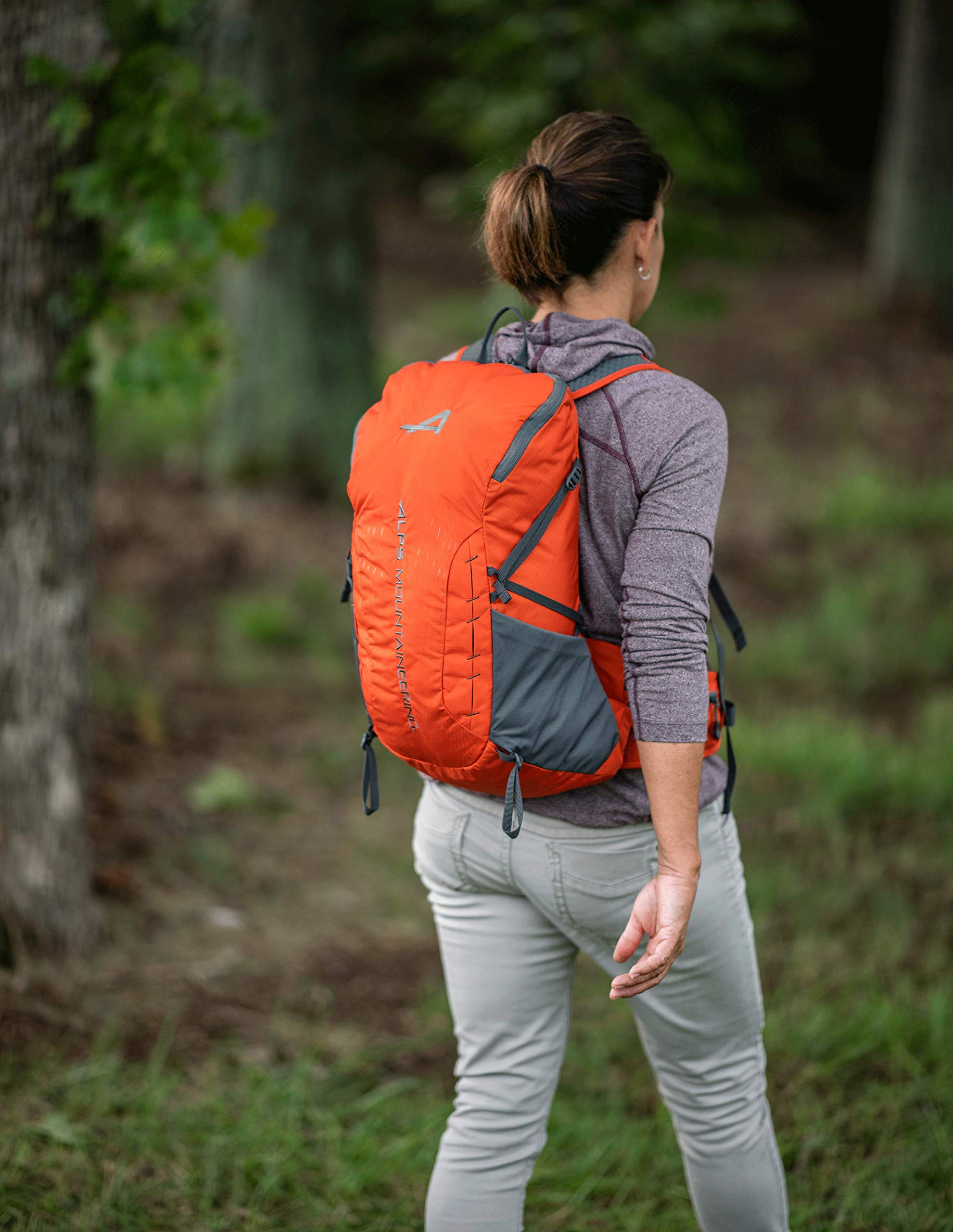 ALPS Mountaineering Canyon 20L Backpack - Chili/Gray - Image 5