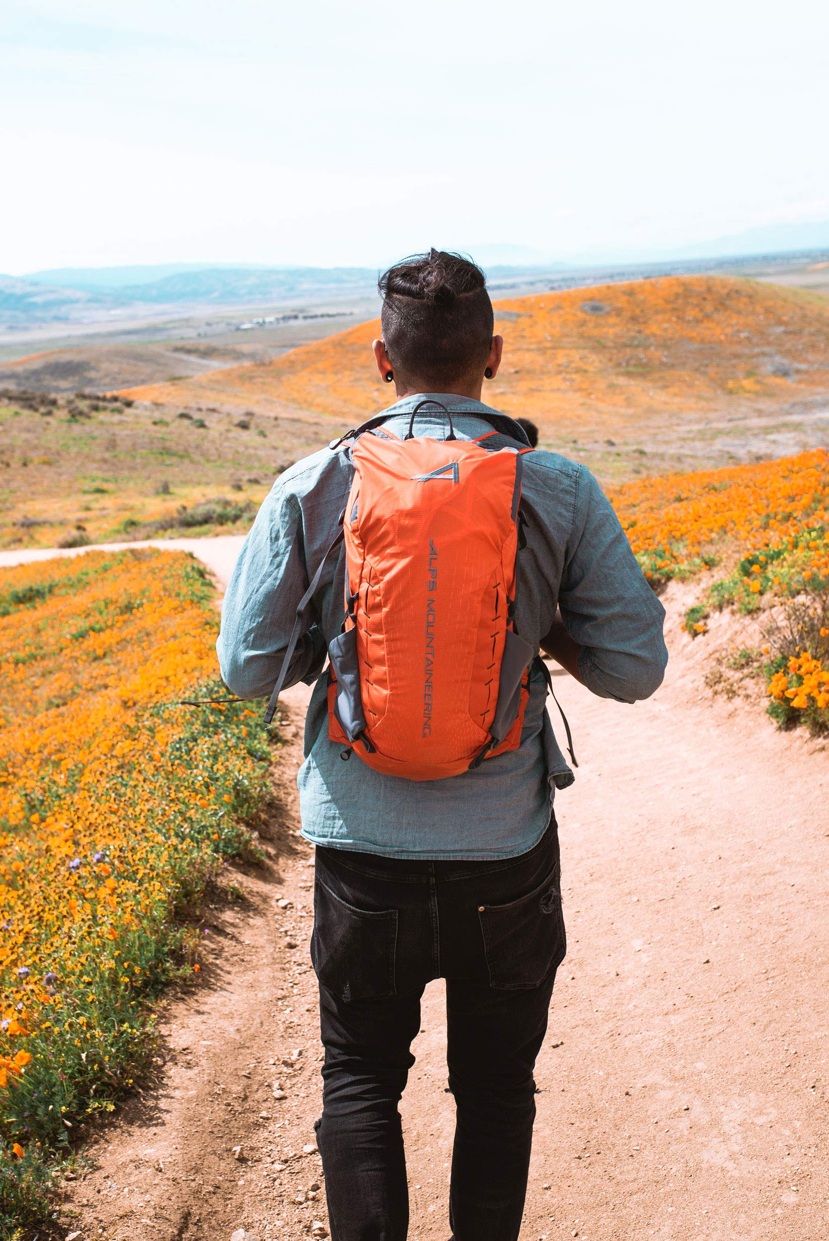ALPS Mountaineering Canyon 20L Backpack - Chili/Gray - Image 6
