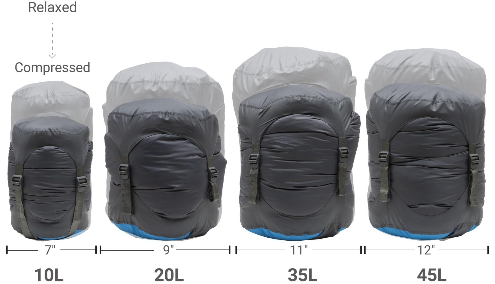 ALPS Mountaineering Dry Compression Stuff Sack - Image 8