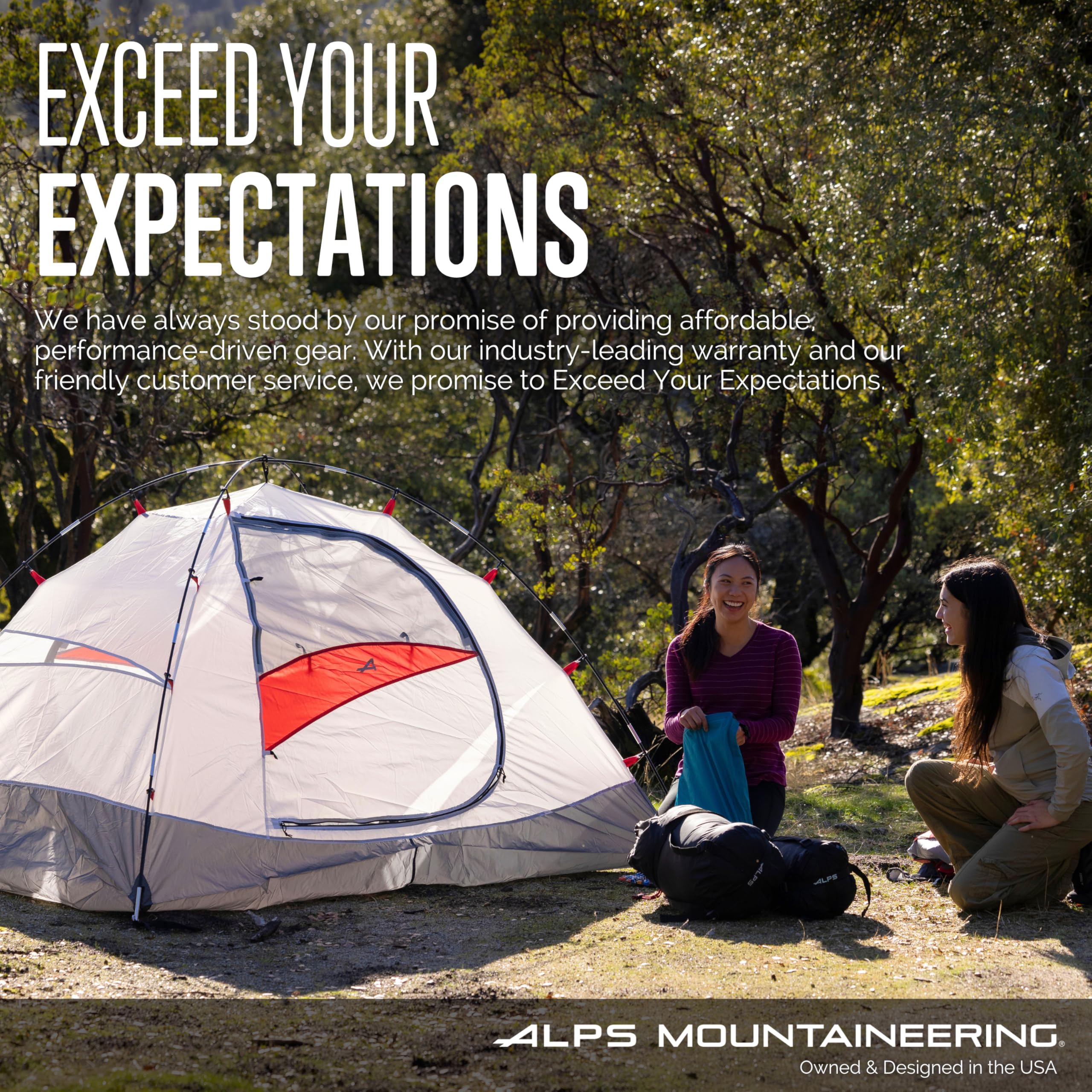 ALPS Mountaineering Taurus 4 Outfitter Tent - Heavy-Duty Four Person Camping Tent, Spacious, Rugged and Weatherproof/Built to Last, Reliable Outdoor Camping - Image 15