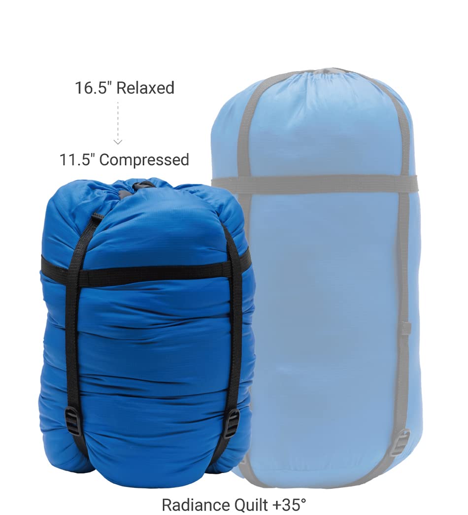 ALPS Mountaineering Radiance Quilt - Blue/Charcoal - Image 5