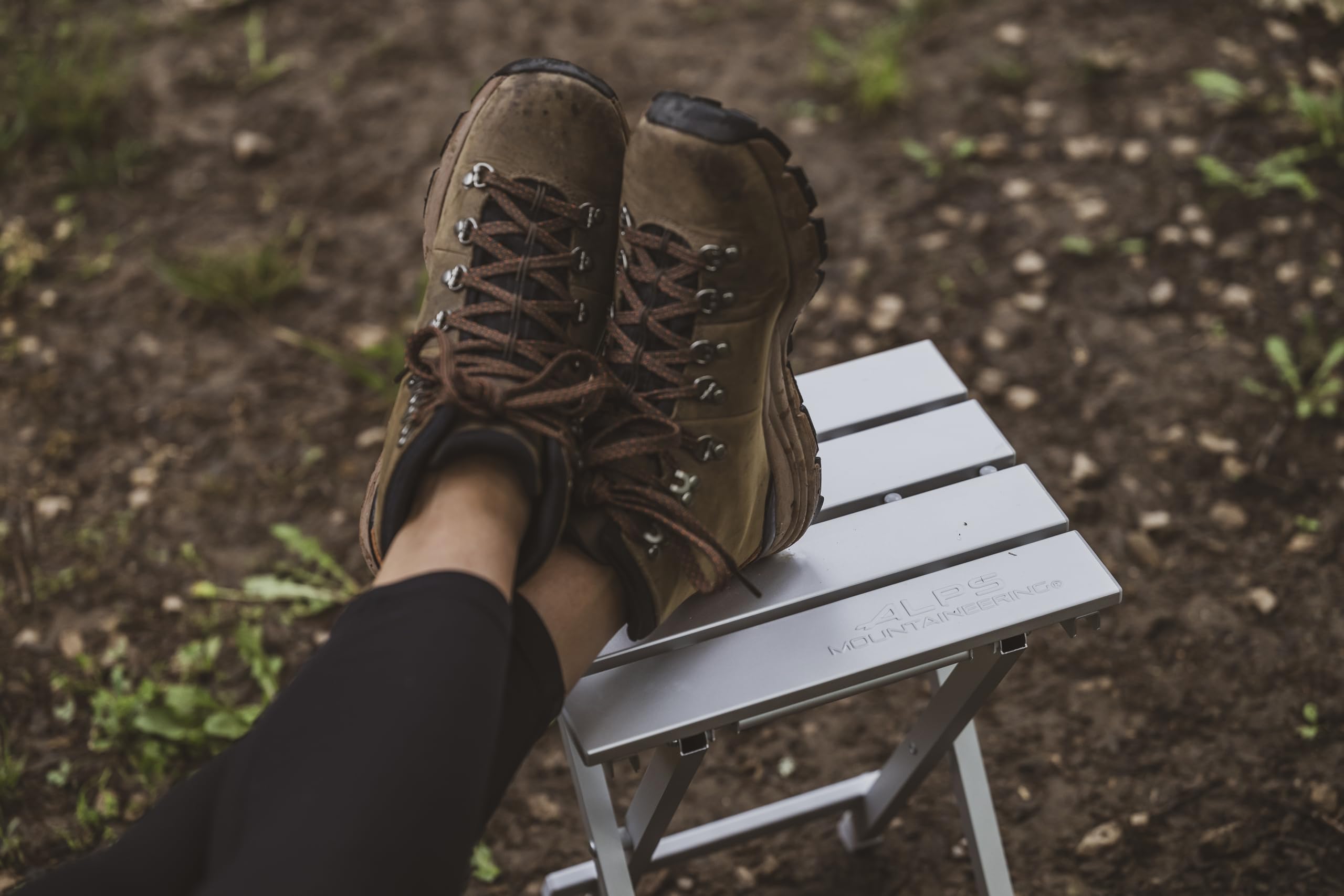 ALPS Mountaineering Sidekick Portable Stool or Side Table – Ultra Lightweight 2 lb Folding Camp Furniture with 200 lb Capacity, Aluminum Frame & Compact Carry-Bag for Camping, Tailgating, RV & Patio - Image 5