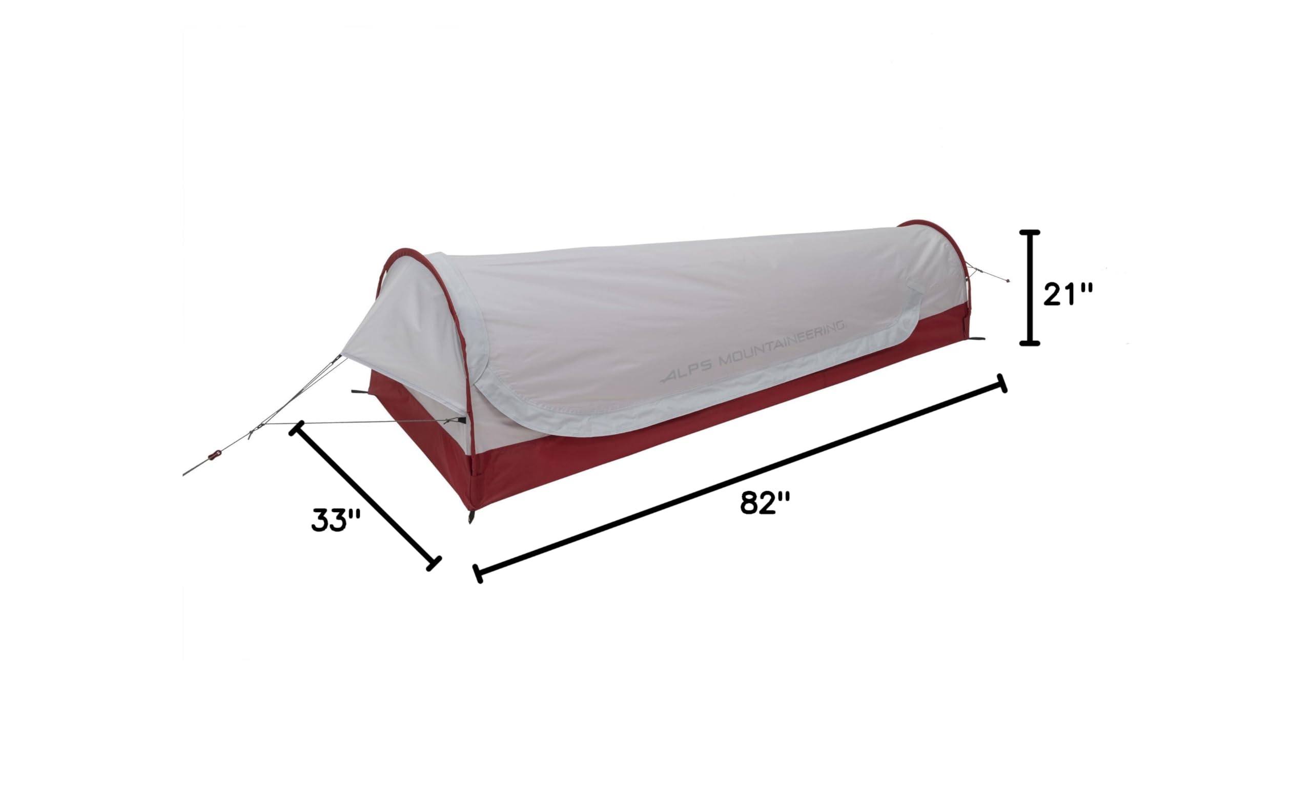 ALPS Mountaineering Stealth 1-Person Bivy Tent - Image 11