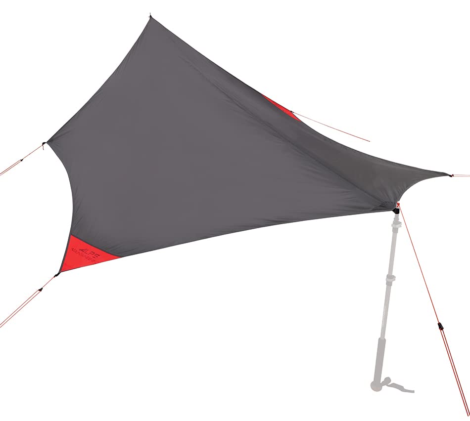ALPS Mountaineering Ultra-Light Tarp Shelter - Charcoal/Red - Image 3