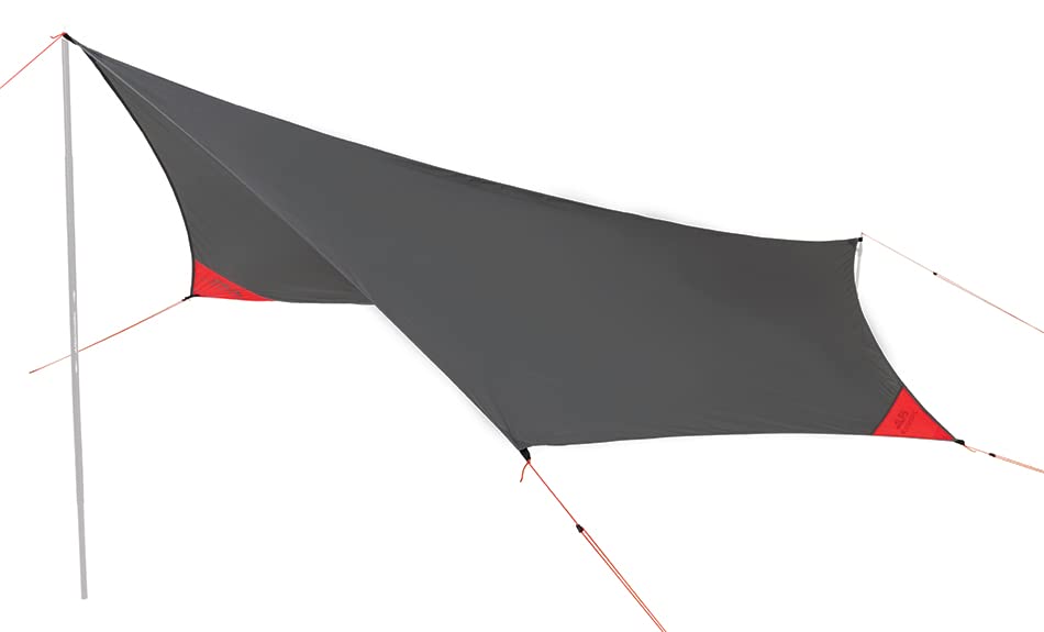 ALPS Mountaineering Ultra-Light Tarp Shelter - Charcoal/Red - Image 4