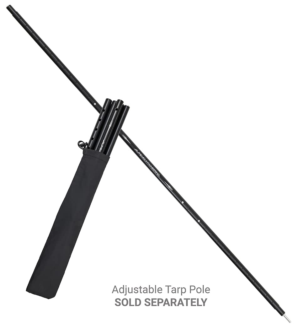 ALPS Mountaineering Ultra-Light Tarp Shelter - Charcoal/Red - Image 7